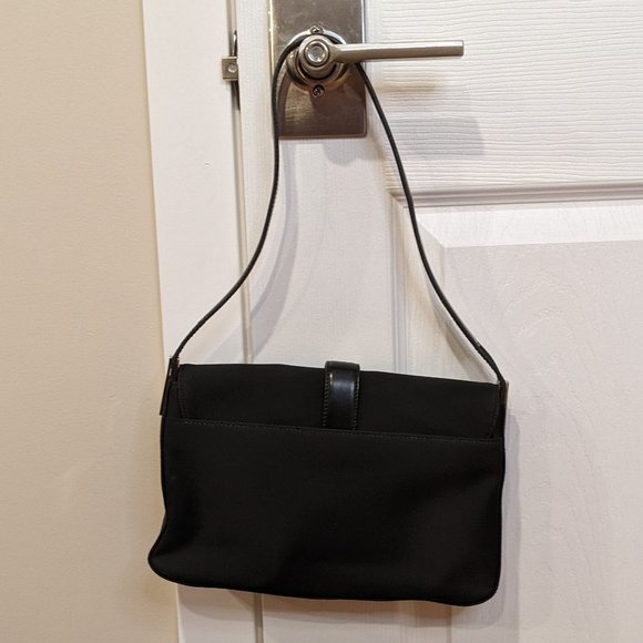 DKNY Vintage Rectangular 2000s Retro Shoulder Handbag Purse - Picture 3 of 6